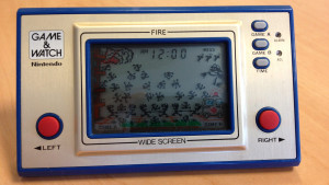 Nicolas witnessed the evolution of gaming starting with Nintendo's Game & Watch.   